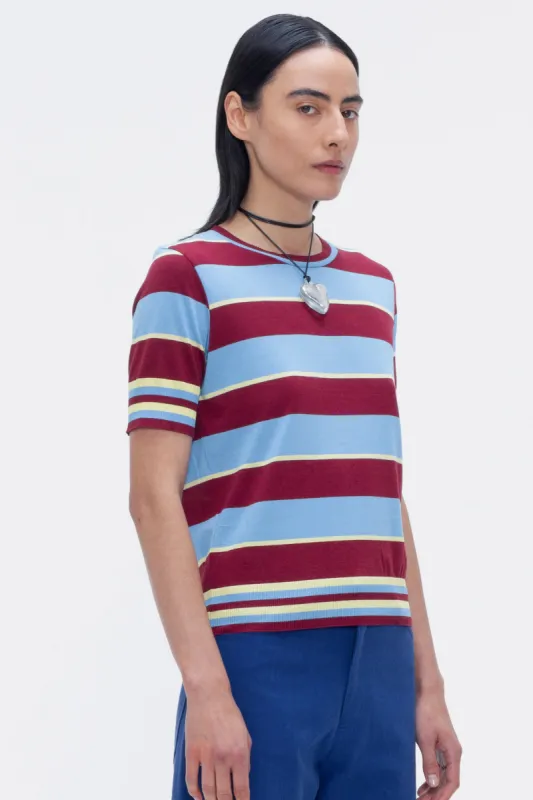 Vitex Striped T-Shirt Blue sold by Ivalo.com