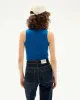Juliette Sleeveless Top Blue sold by Ivalo.com