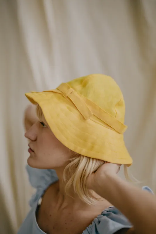 Linen Bucket Hat sold by Ivalo.com