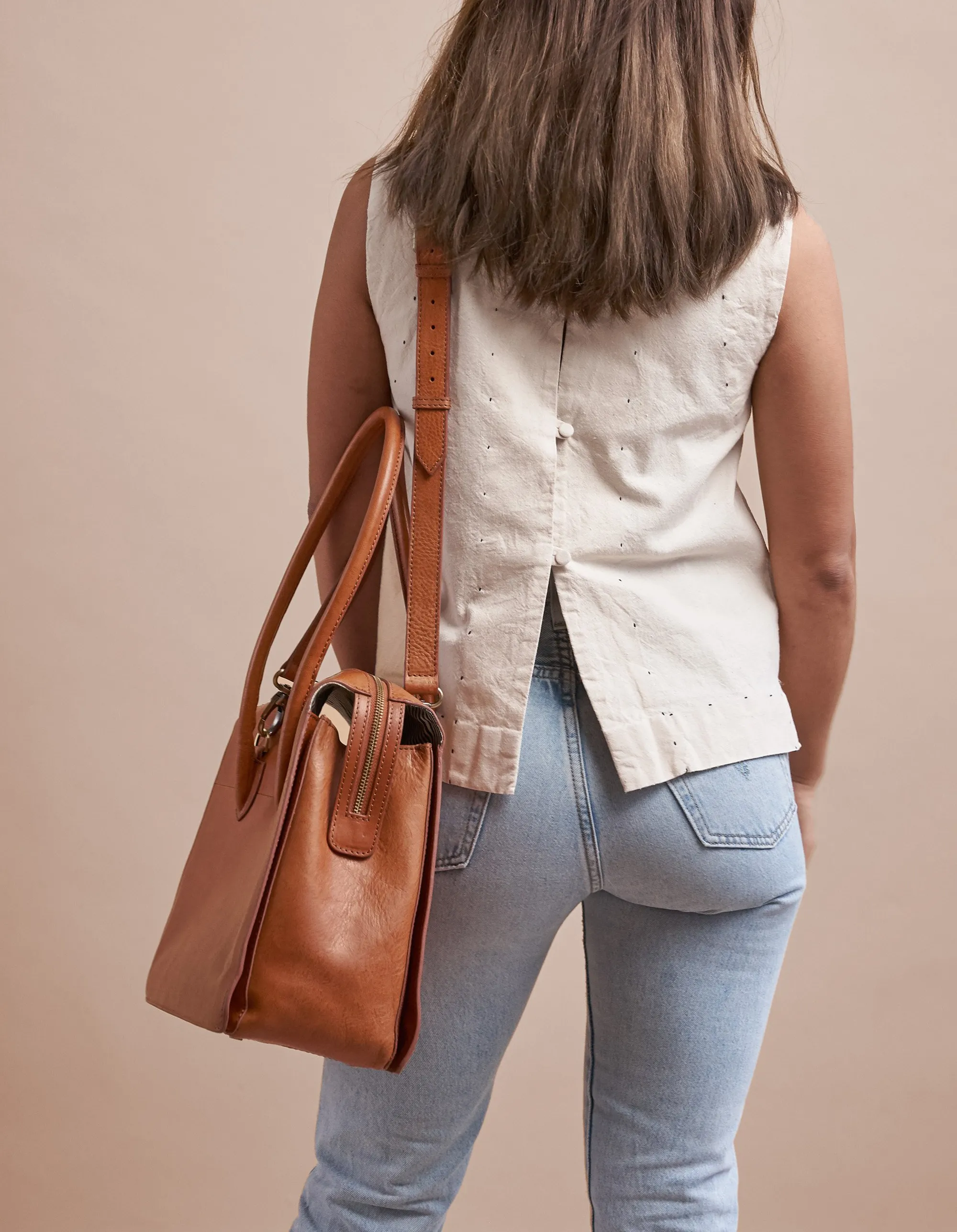 Kate Stromboli Leather Cognac sold by Ivalo.com product image thumbnail 4