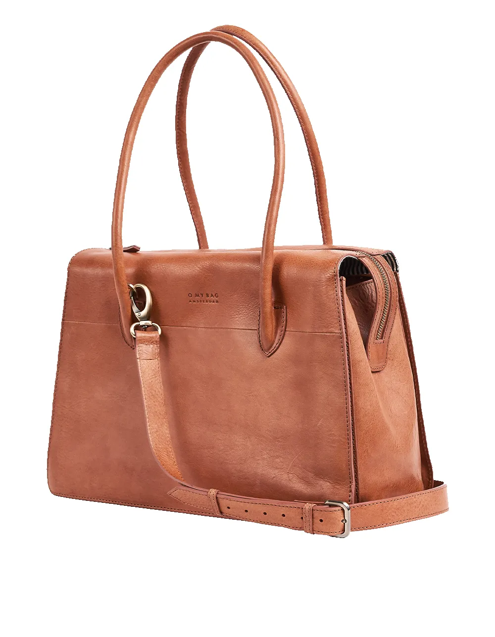 Kate Stromboli Leather Cognac sold by Ivalo.com