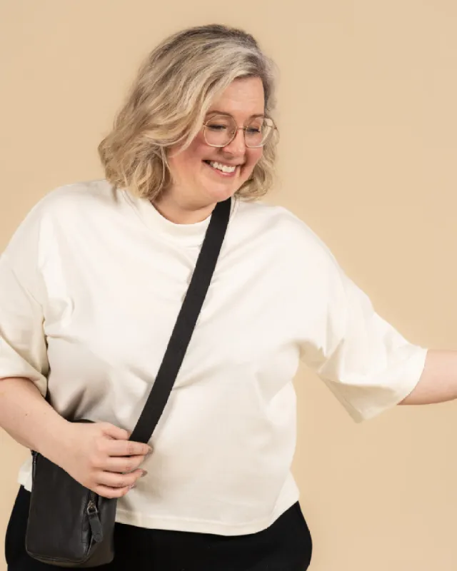 Vanilla Boxy T-Shirt Off-White sold by Ivalo.com