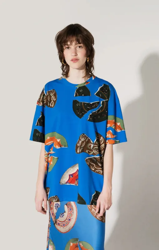 Vizitke T-Shirt Plates Blue sold by Ivalo.com