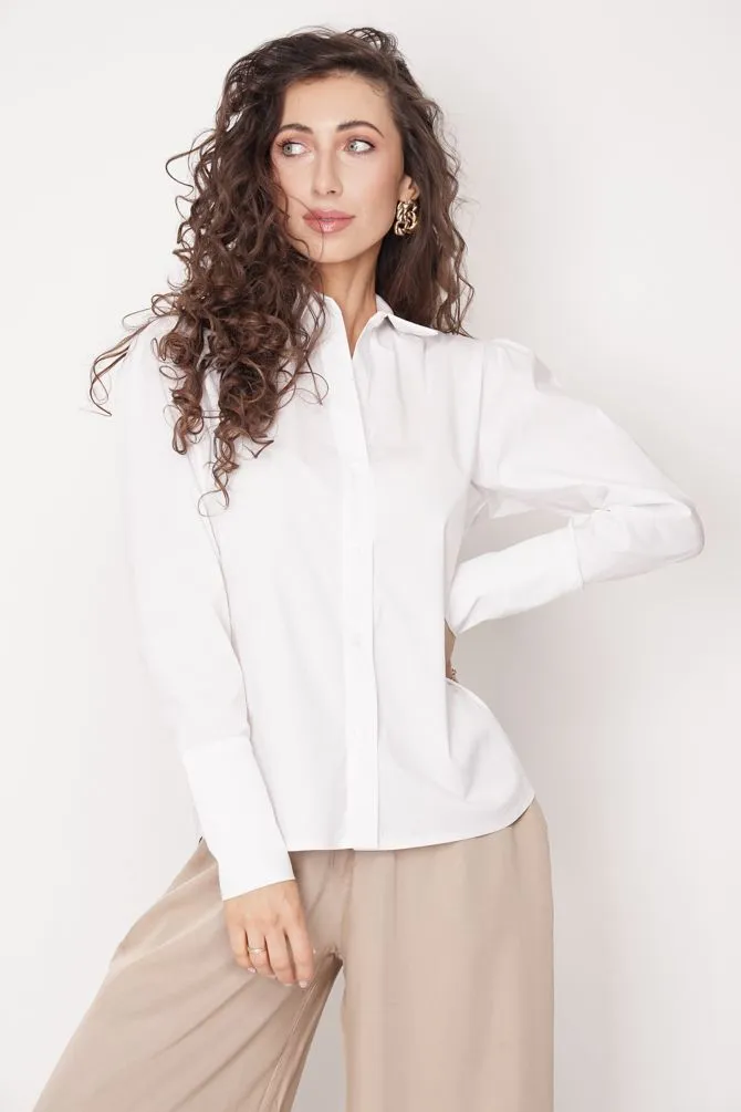 Elia Button-Up Shirt White sold by Ivalo.com product image thumbnail 3