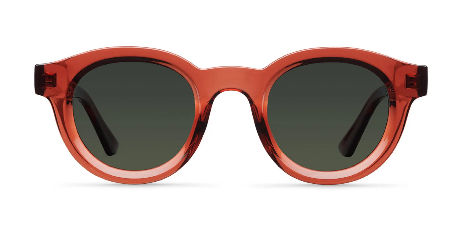 Siara Sunglasses Marsala Red/Olive Green sold by Ivalo.com