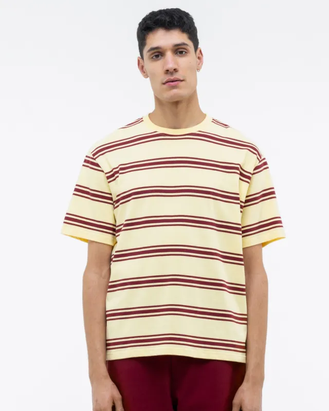 The Chair T-Shirt Striped Red/Yellow sold by Ivalo.com