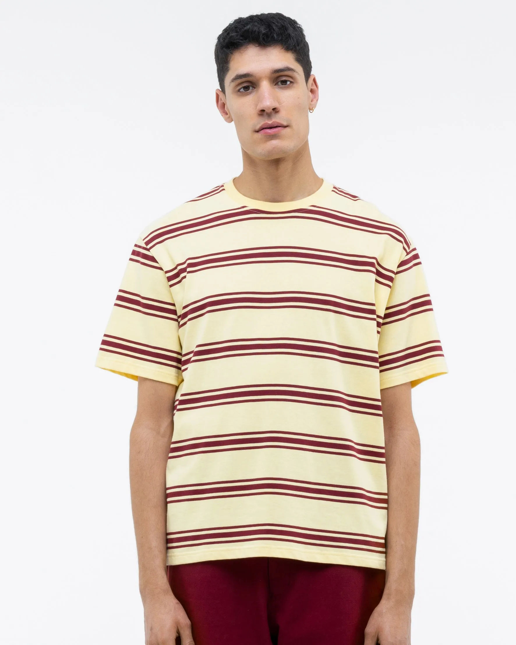 The Chair T-Shirt Striped Red/Yellow sold by Ivalo.com