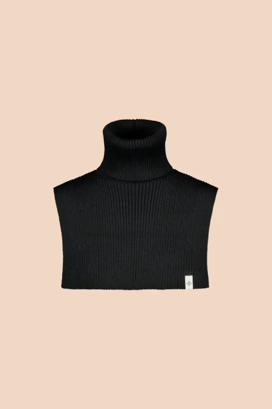 Rib Neck Warmer Black sold by Ivalo.com