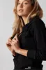 Women's Set With Zippered Hoodie And Joggers Black sold by Ivalo.com