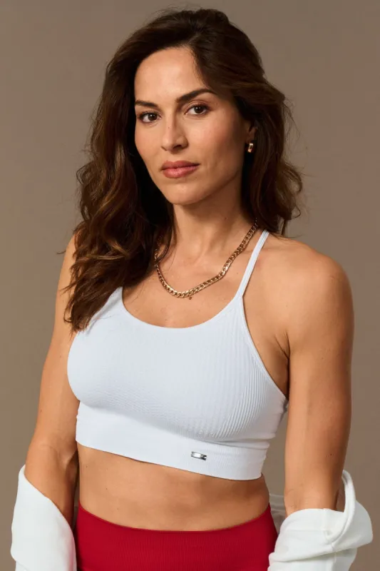 Vinyasa Sports Bra White sold by Ivalo.com