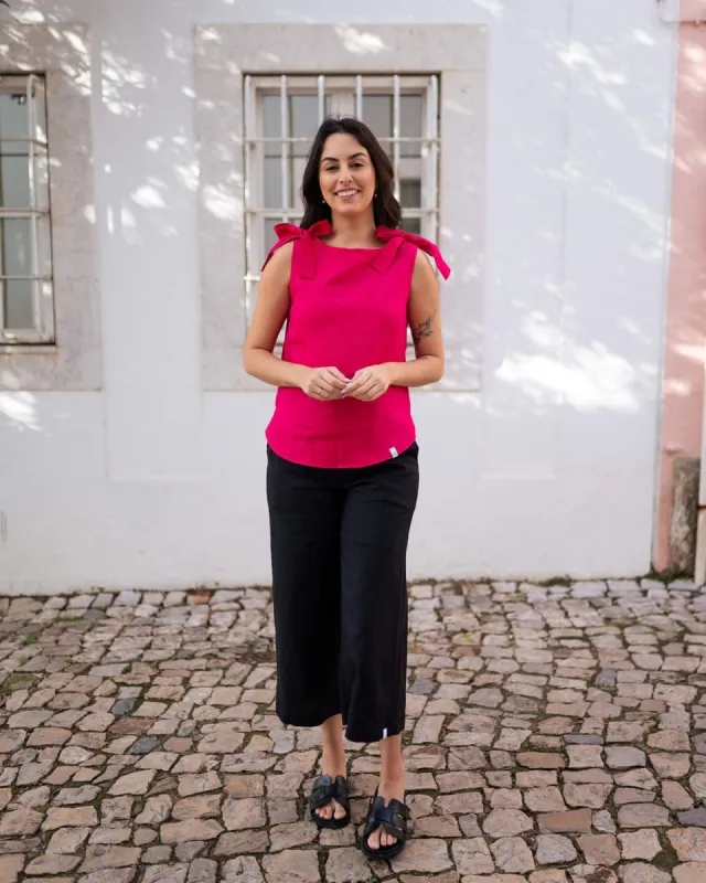 Lauren Top Peacock Pink sold by Ivalo.com