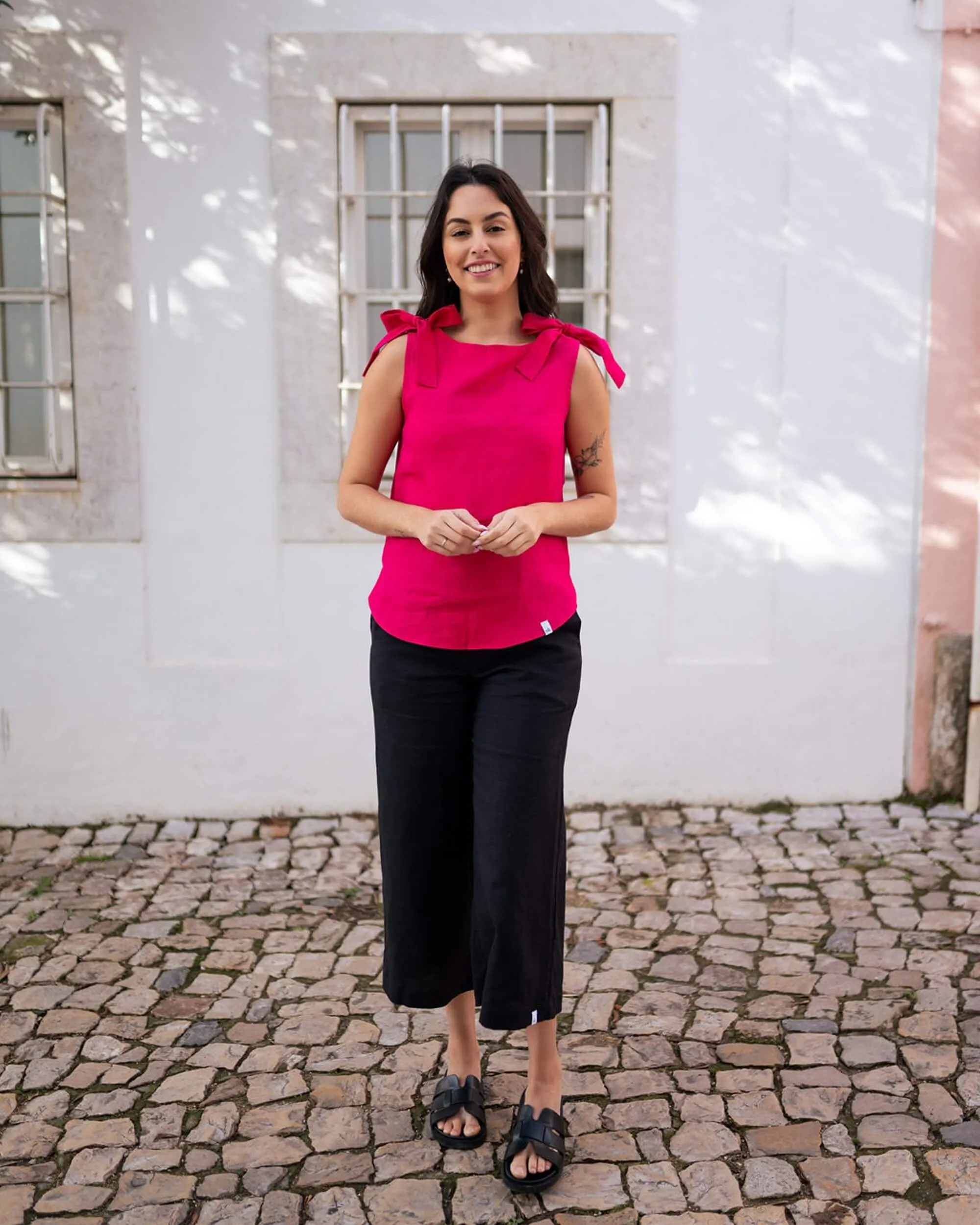 Lauren Top Peacock Pink sold by Ivalo.com