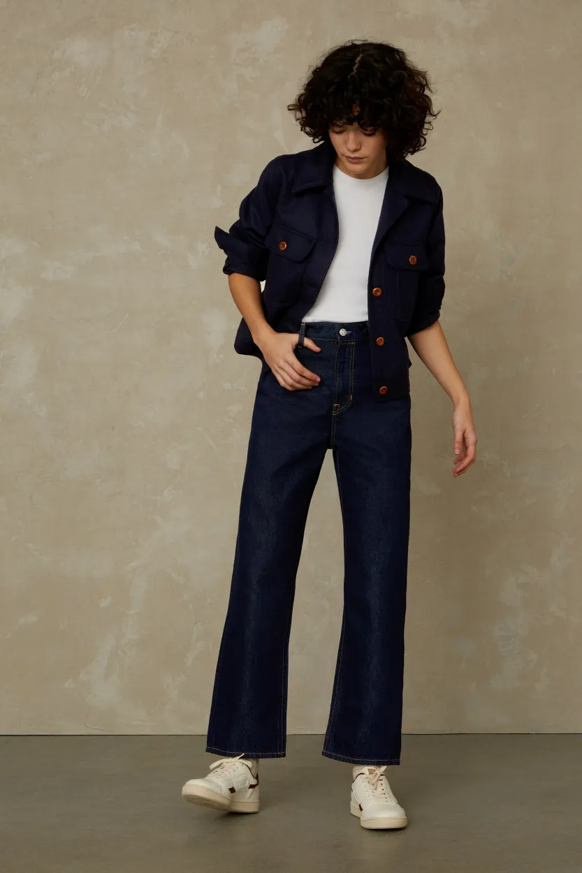 Liora Cropped Jeans Dark Denim sold by Ivalo.com