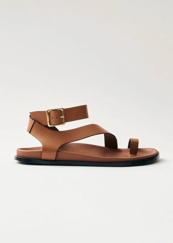 Myles Leather Sandals Brown sold by Ivalo.com