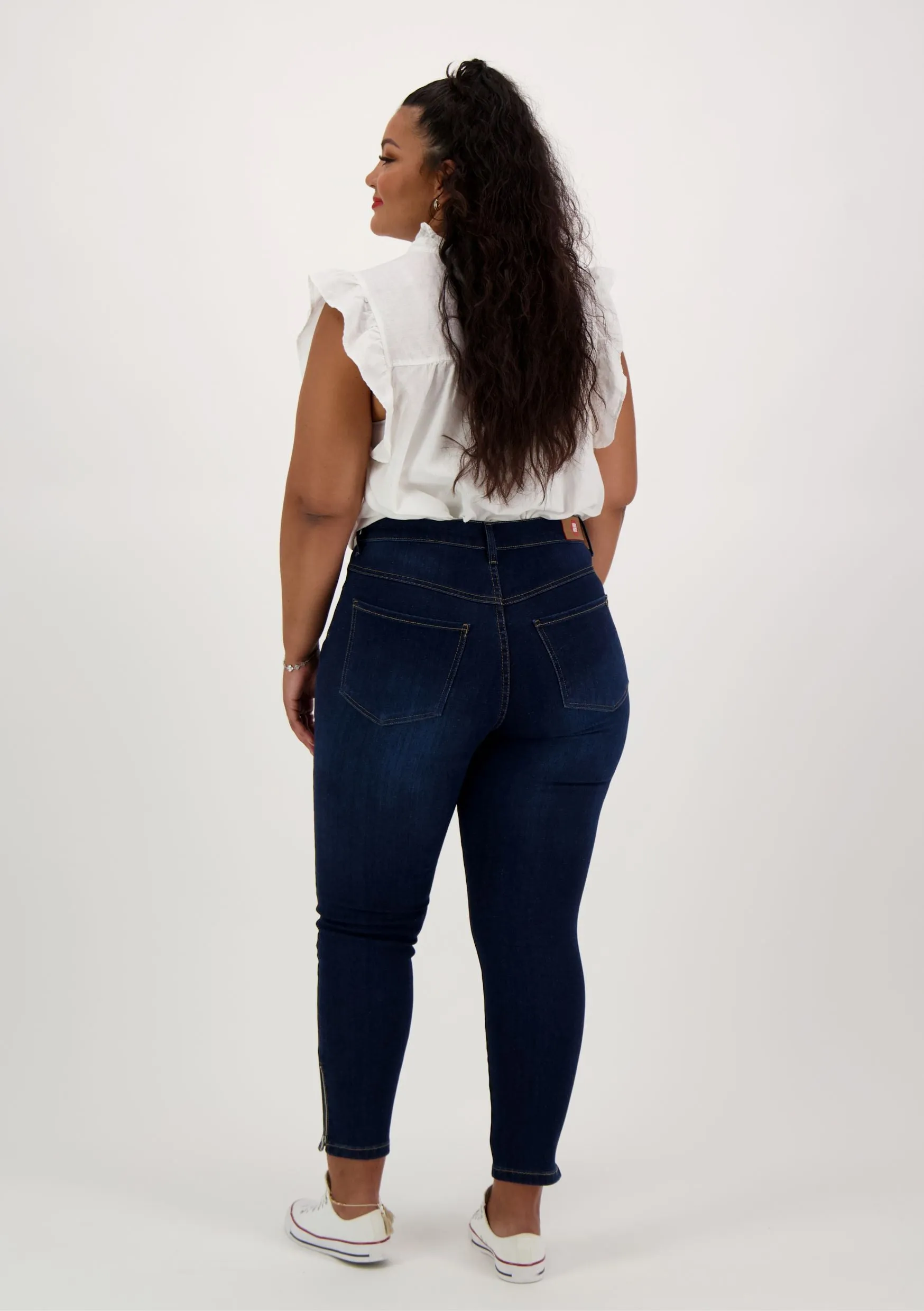 Suzie Zip Jeans Dark Blue sold by Ivalo.com product image thumbnail 3