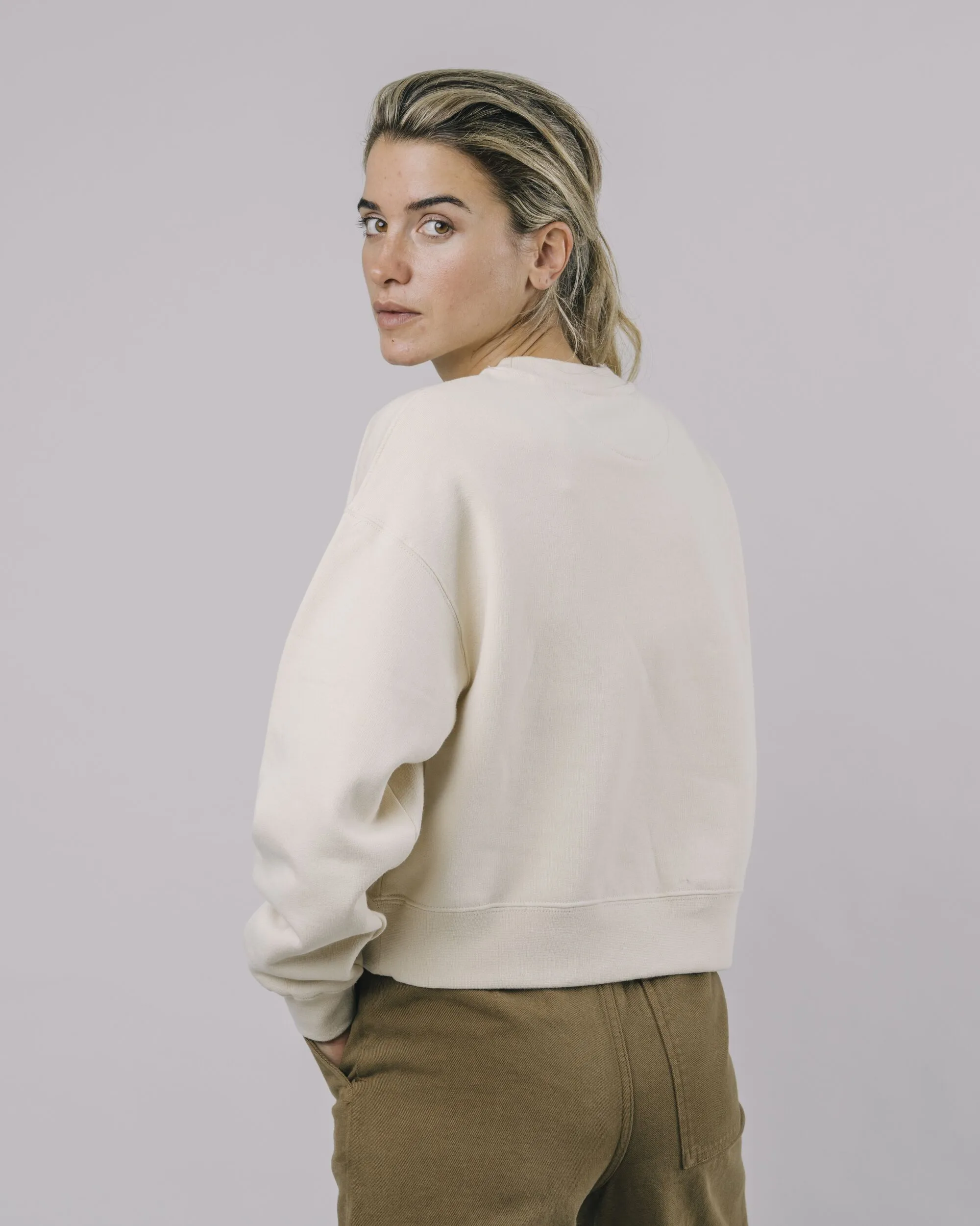 Peanuts Snoopy Rounded Cotton Sweatshirt White sold by Ivalo.com product image thumbnail 3