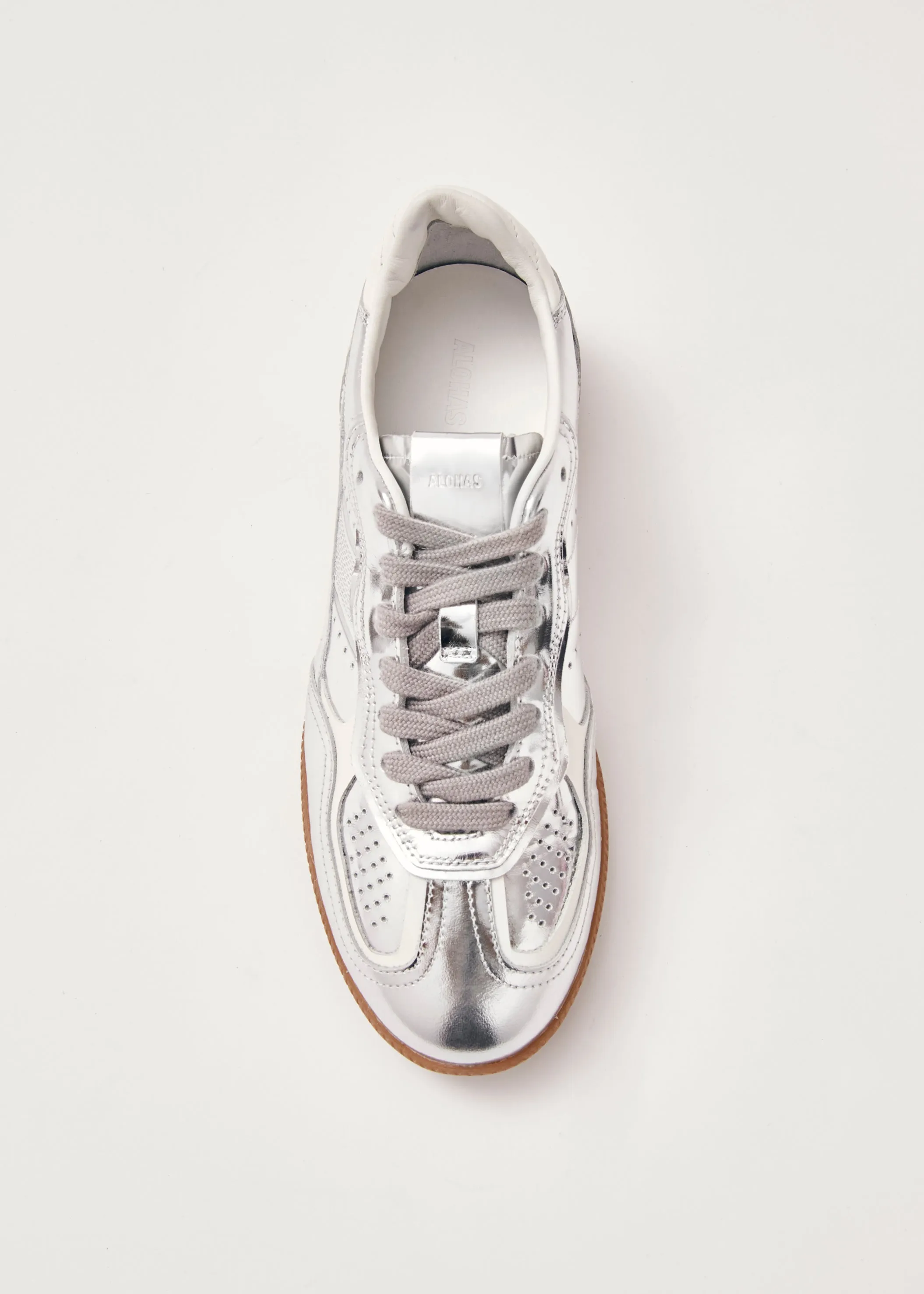 Tb.490 Rife Leather Sneakers Shimmer Silver Cream sold by Ivalo.com product image thumbnail 3