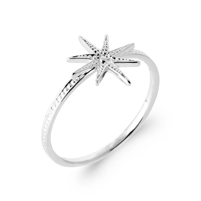 Star Ring Silver sold by Ivalo.com