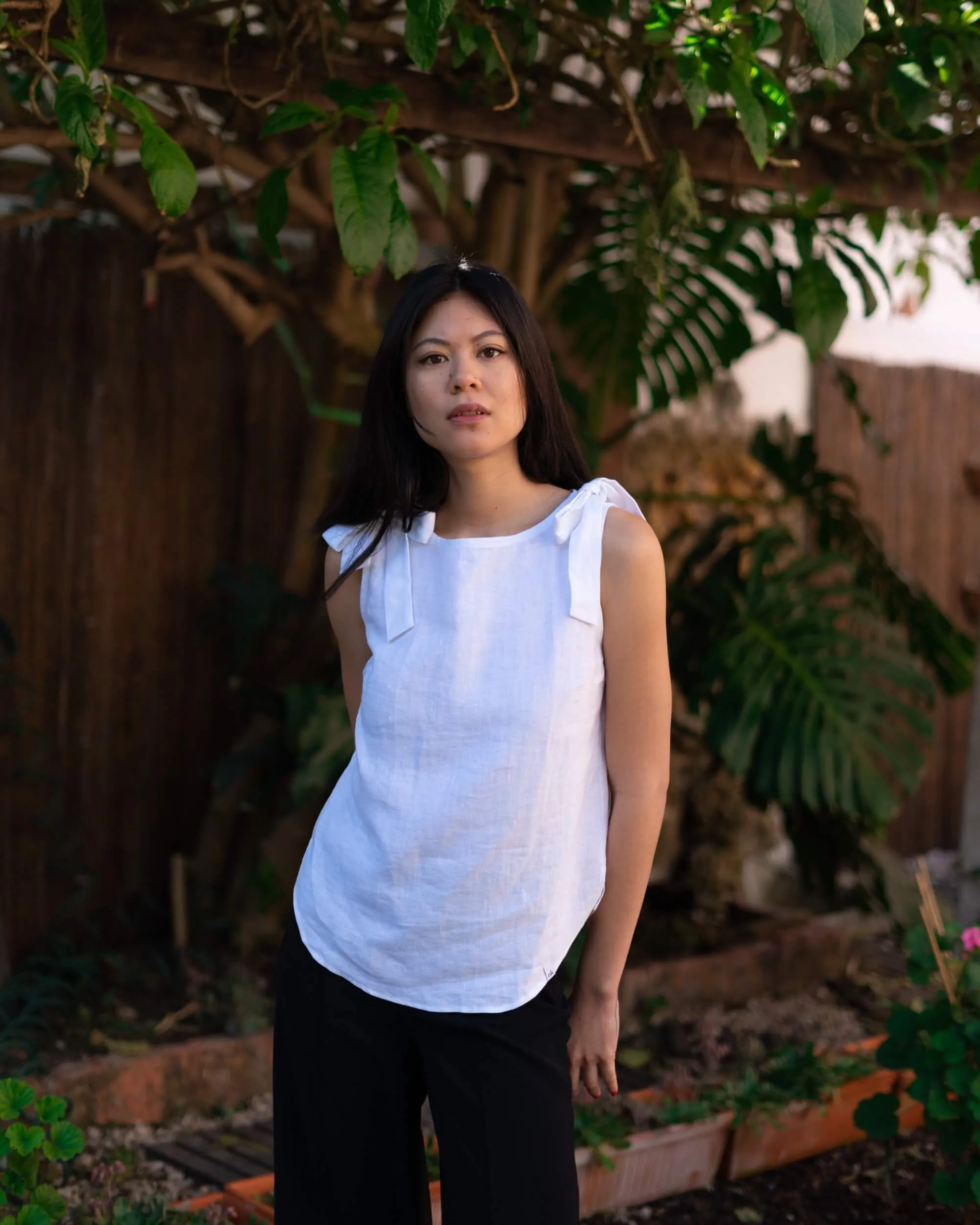 Lauren Top Coconut Milk White sold by Ivalo.com