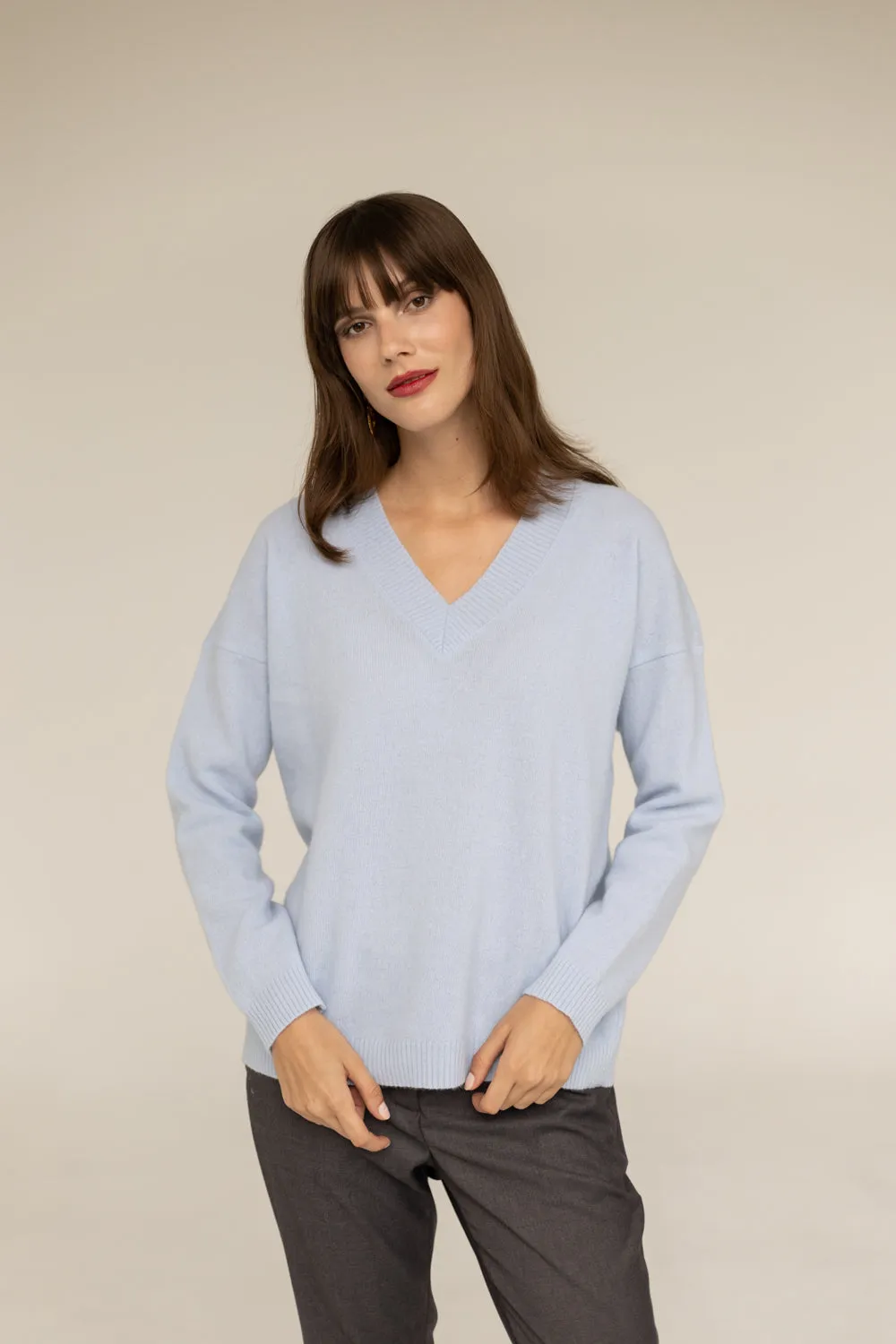 Cashmere Sweater Blue sold by Ivalo.com