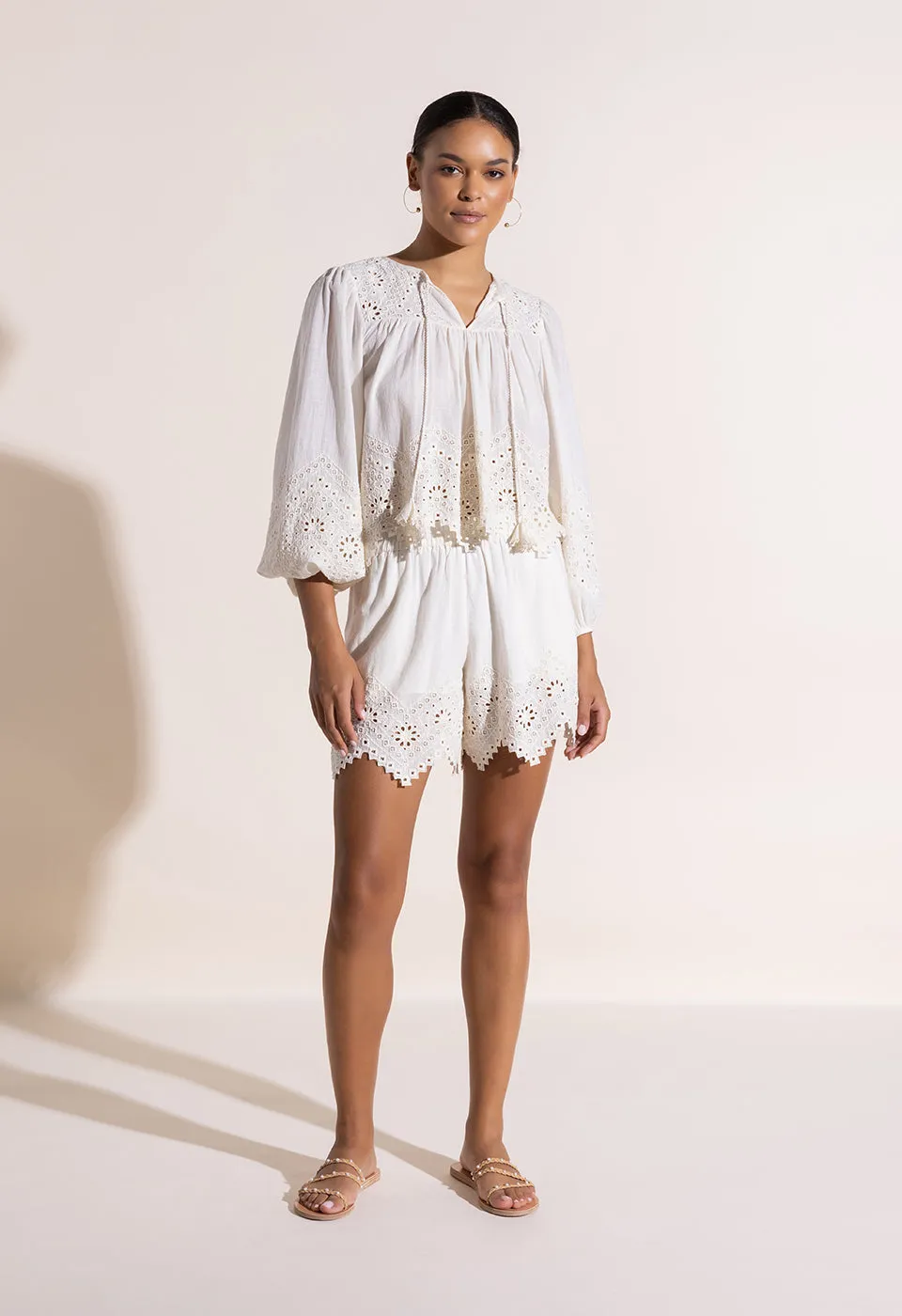 Adorned Top Vanilla White sold by Ivalo.com product image thumbnail 3