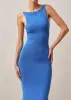Delicate Tricot Midi Dress Blue sold by Ivalo.com