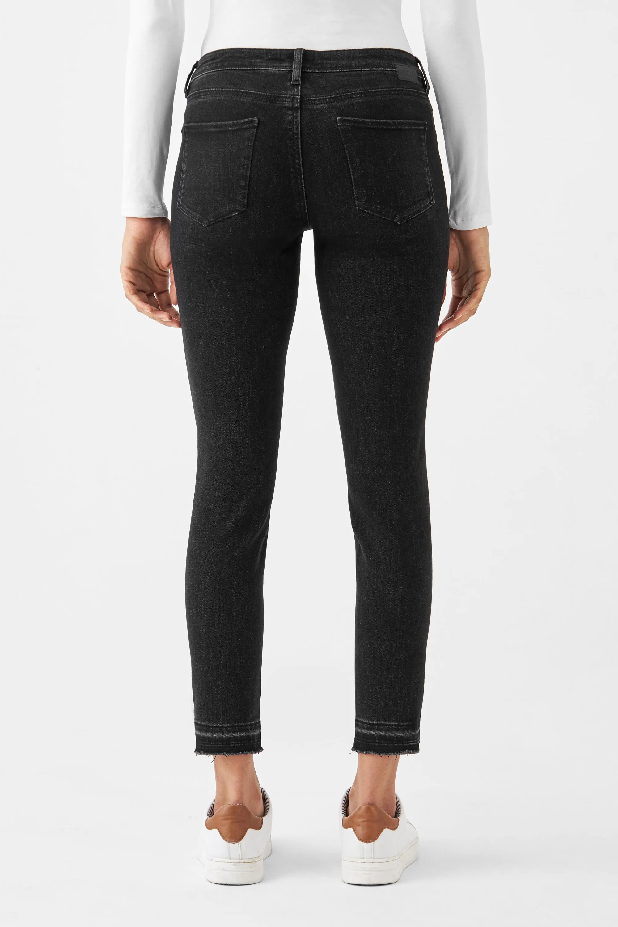 Mid Sun Slim Jeans Cropped Black Denim sold by Ivalo.com product image thumbnail 2