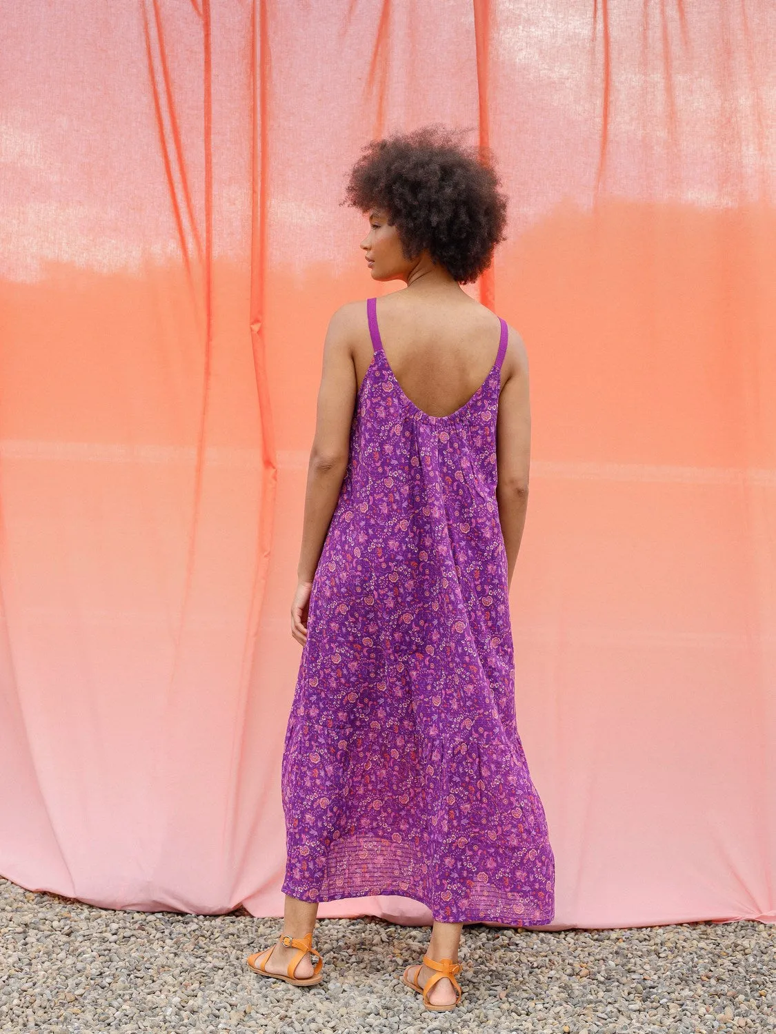 Strappy Prairie Dress Purple sold by Ivalo.com product image thumbnail 2