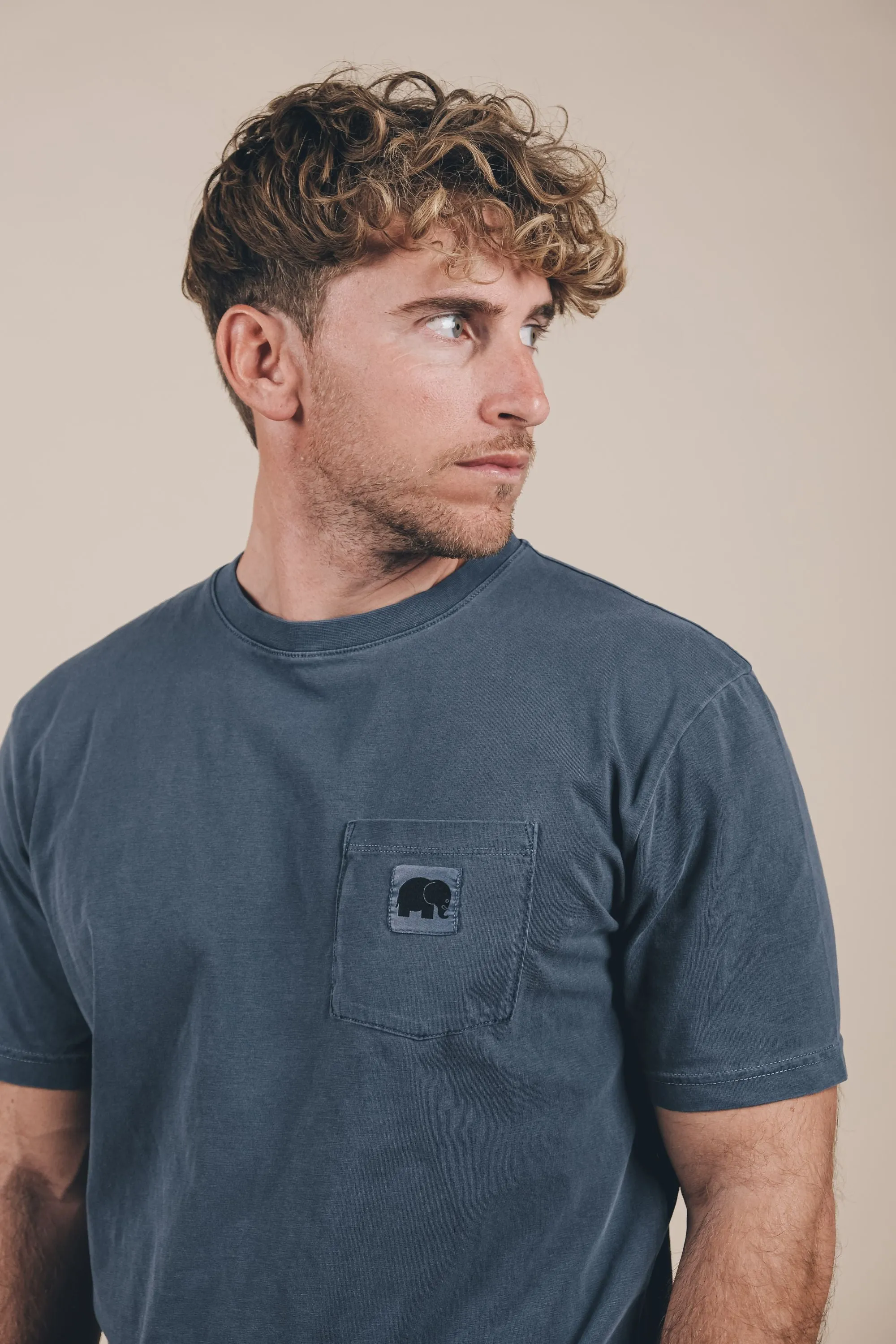 Menorca Pocket T-Shirt Navy Blue sold by Ivalo.com product image thumbnail 4