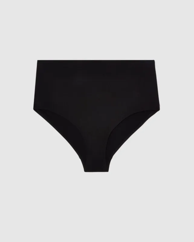 Highwaist Bikini Briefs Black sold by Ivalo.com