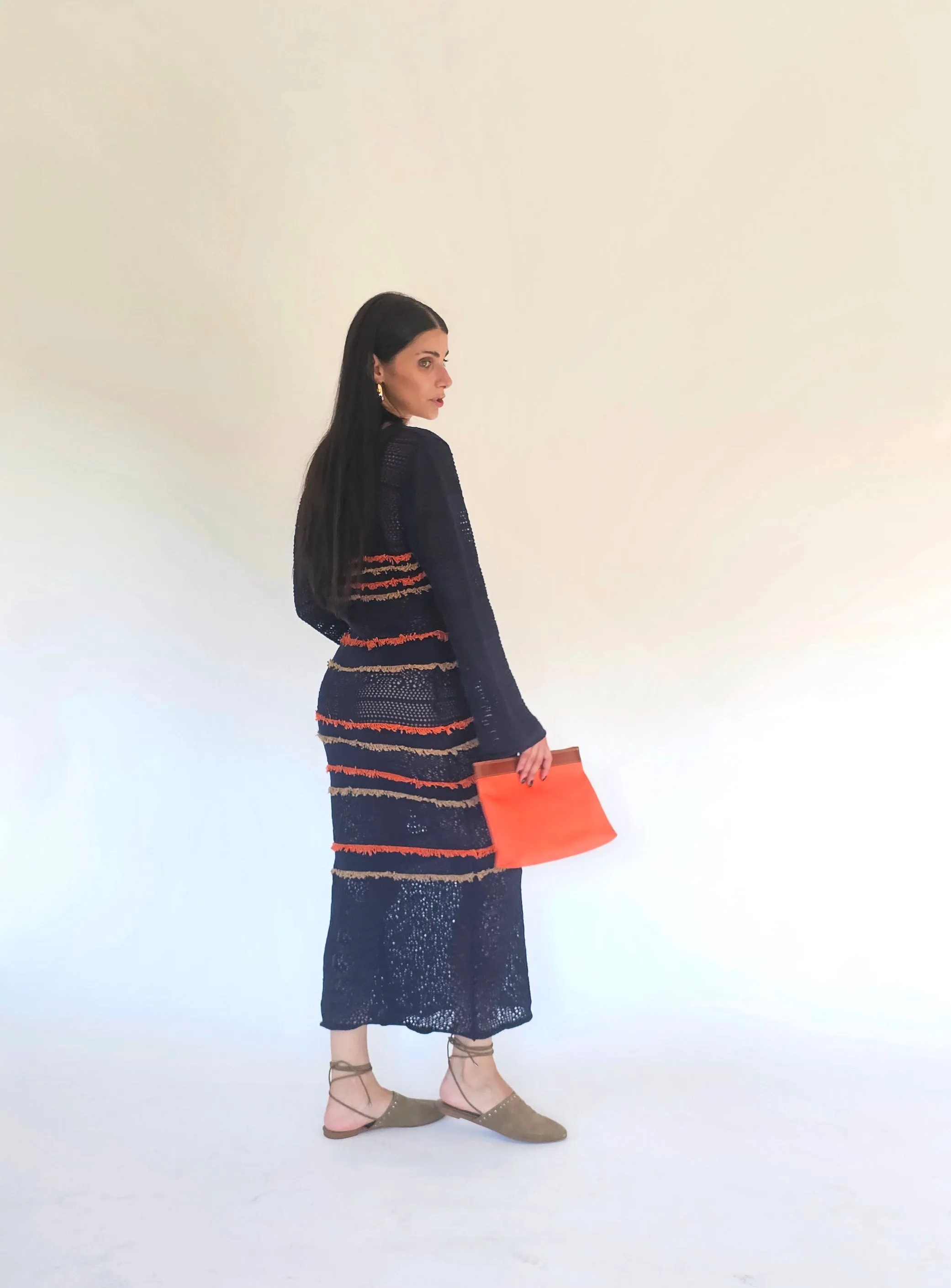 Linda Knitted Dress Striped Blue sold by Ivalo.com product image thumbnail 3