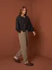 Embroidered Gauze Shirt Black sold by Ivalo.com