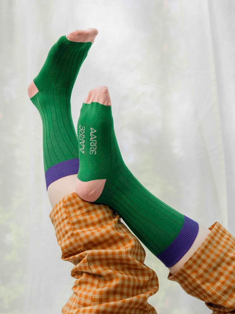 Bamboo Rib Socks Green sold by Ivalo.com product image thumbnail 2