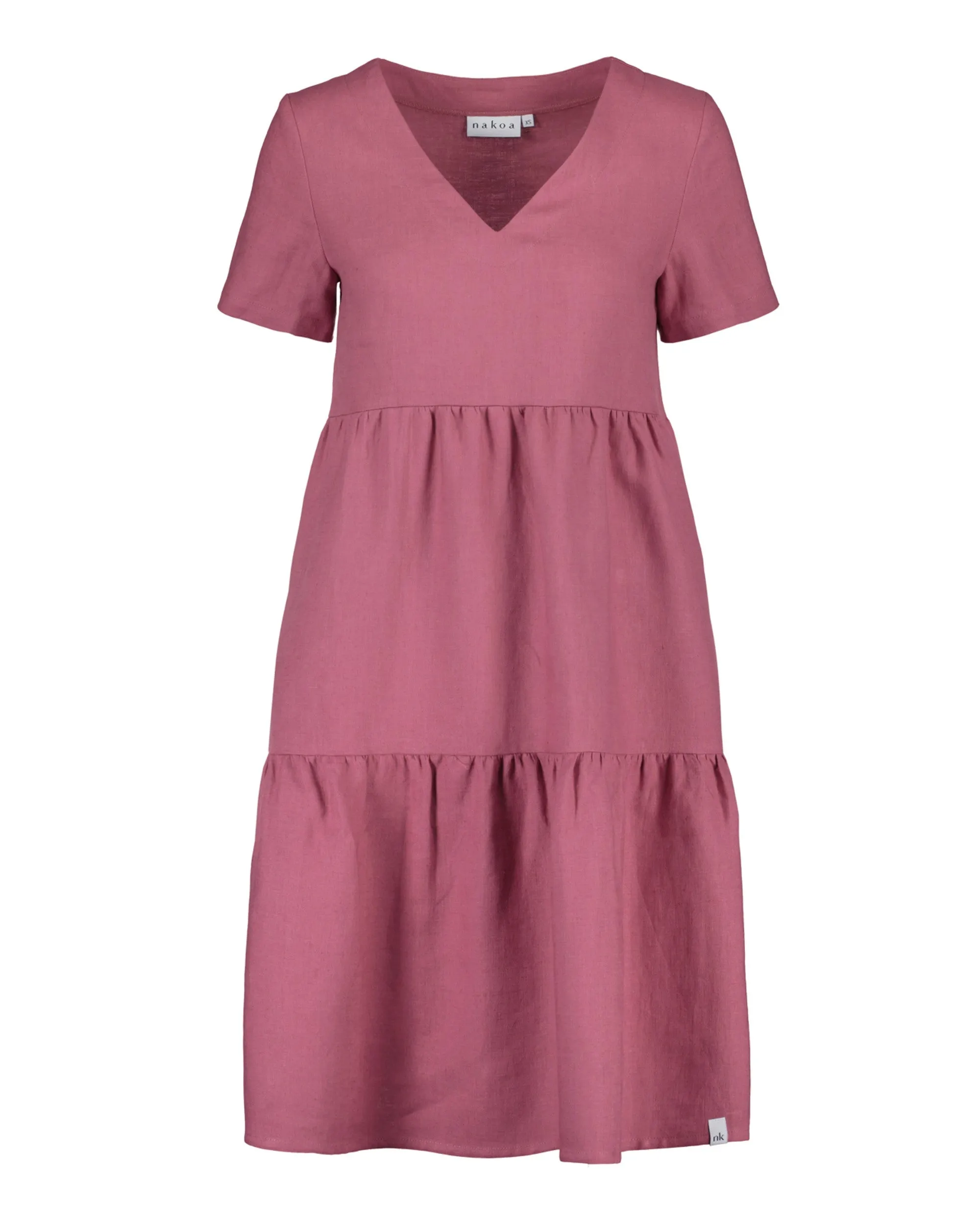 Linen Layer Dress Mulberry sold by Ivalo.com product image thumbnail 2