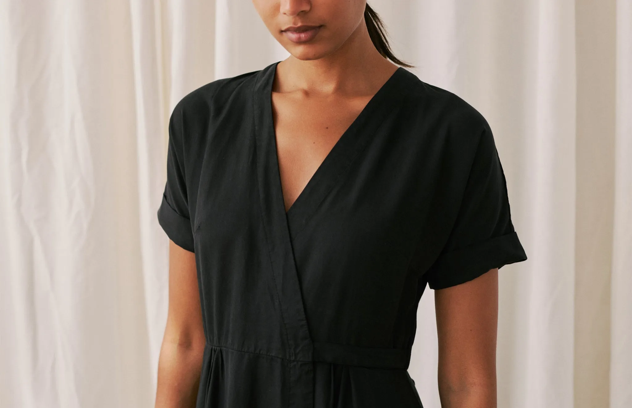 Vanier Wrap Dress Black sold by Ivalo.com product image thumbnail 5