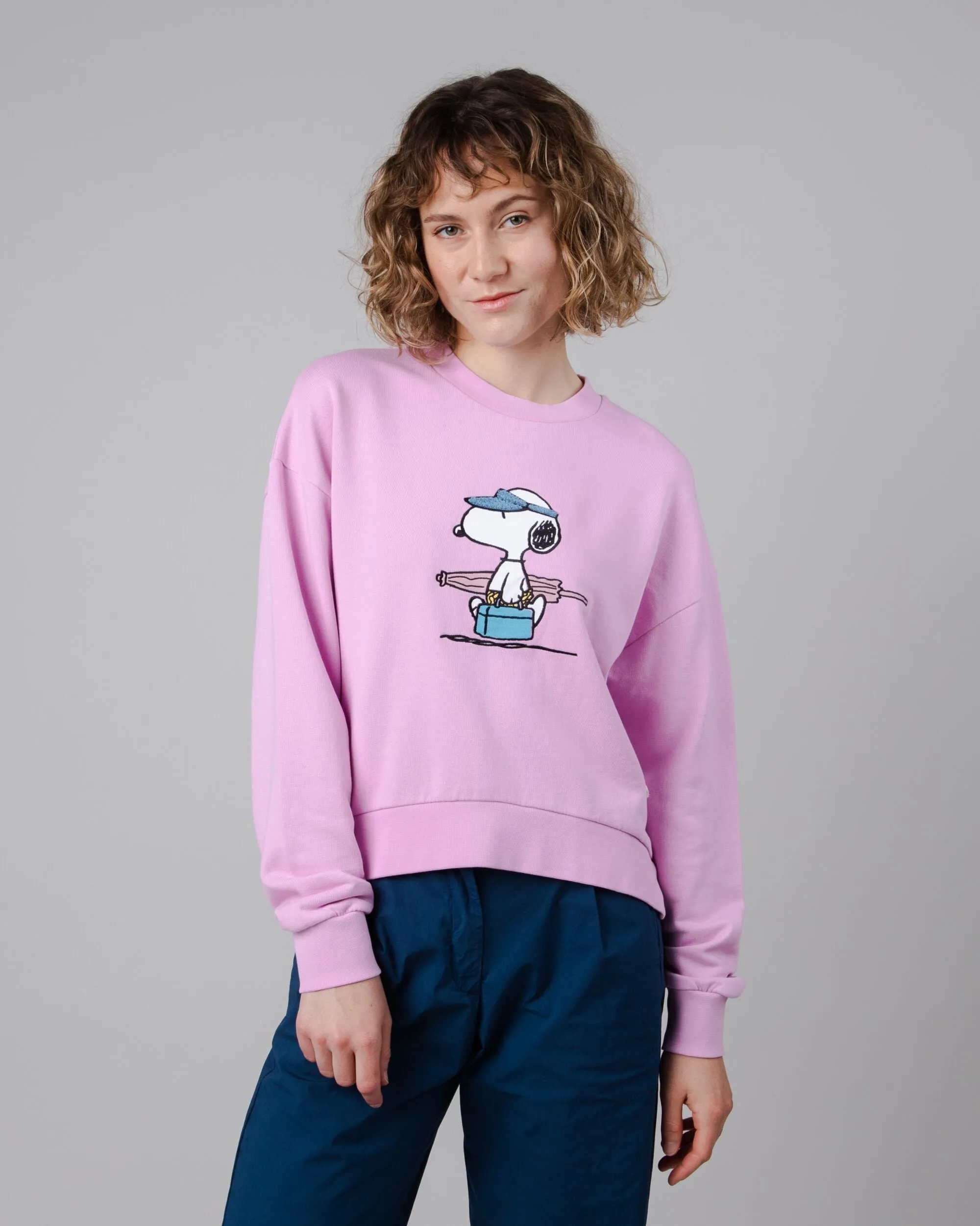 Peanuts Beach Sweatshirt Pink sold by Ivalo.com
