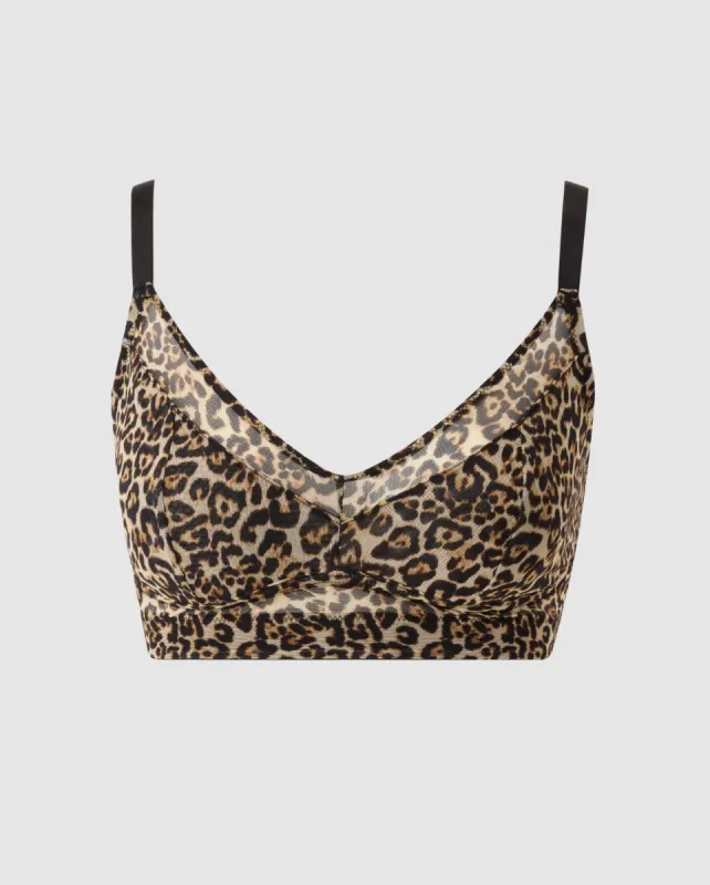 Mesh Support Bra Leopard sold by Ivalo.com