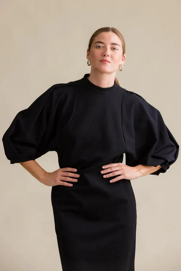 Liberty Puff Sleeve Dress Black sold by Ivalo.com product image thumbnail 3