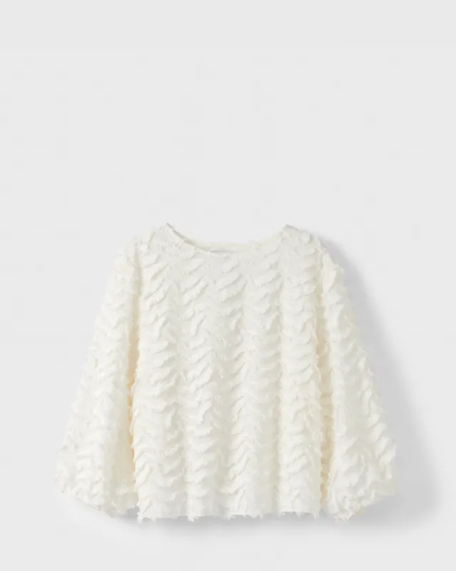 Eloise Shirt Ricamo Ecru sold by Ivalo.com