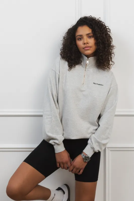 Runyon VA Script Full Length Quarter-Zip Sweatshirt sold by Ivalo.com