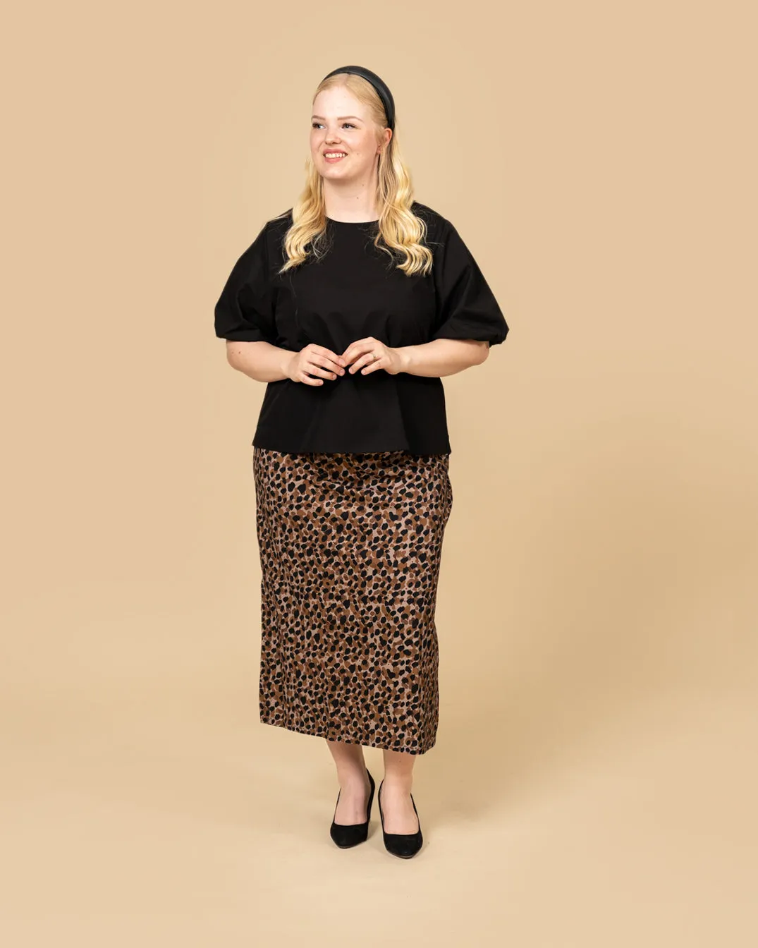 Balloon Sleeve Shirt Black sold by Ivalo.com product image thumbnail 4