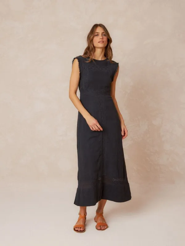 Double-gauze Dress Black sold by Ivalo.com