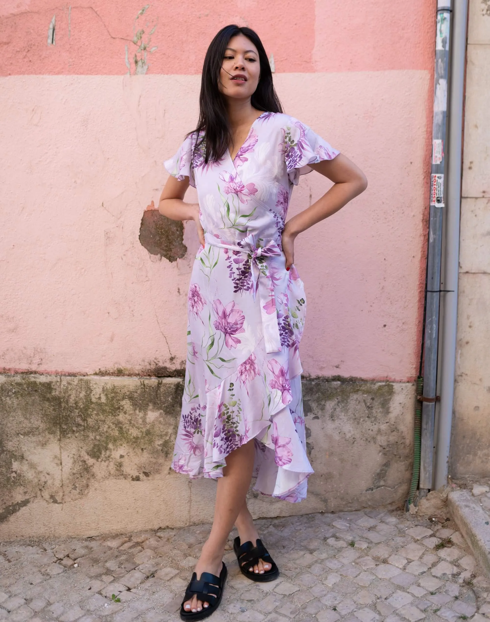 Annika Dress Oceania Purple sold by Ivalo.com