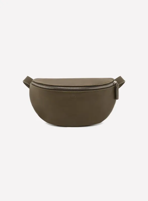 Hip Bag Can Nappa Seaweed sold by Ivalo.com