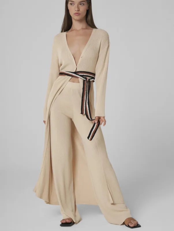 Daniah Knitted Pants Beige sold by Ivalo.com