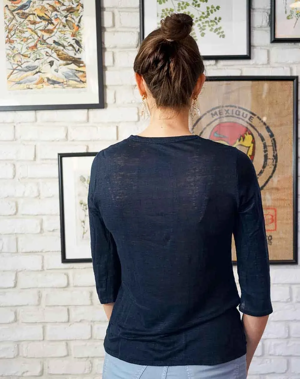 Zaza Top Navy Blue sold by Ivalo.com product image thumbnail 2