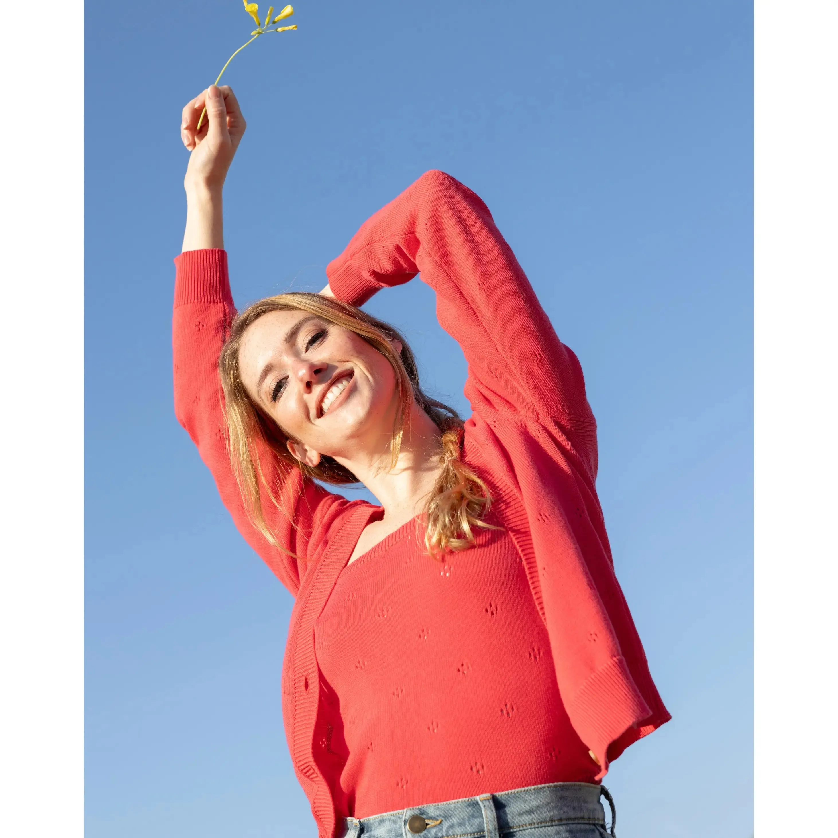 Rebeca Cardigan Coral sold by Ivalo.com product image thumbnail 4