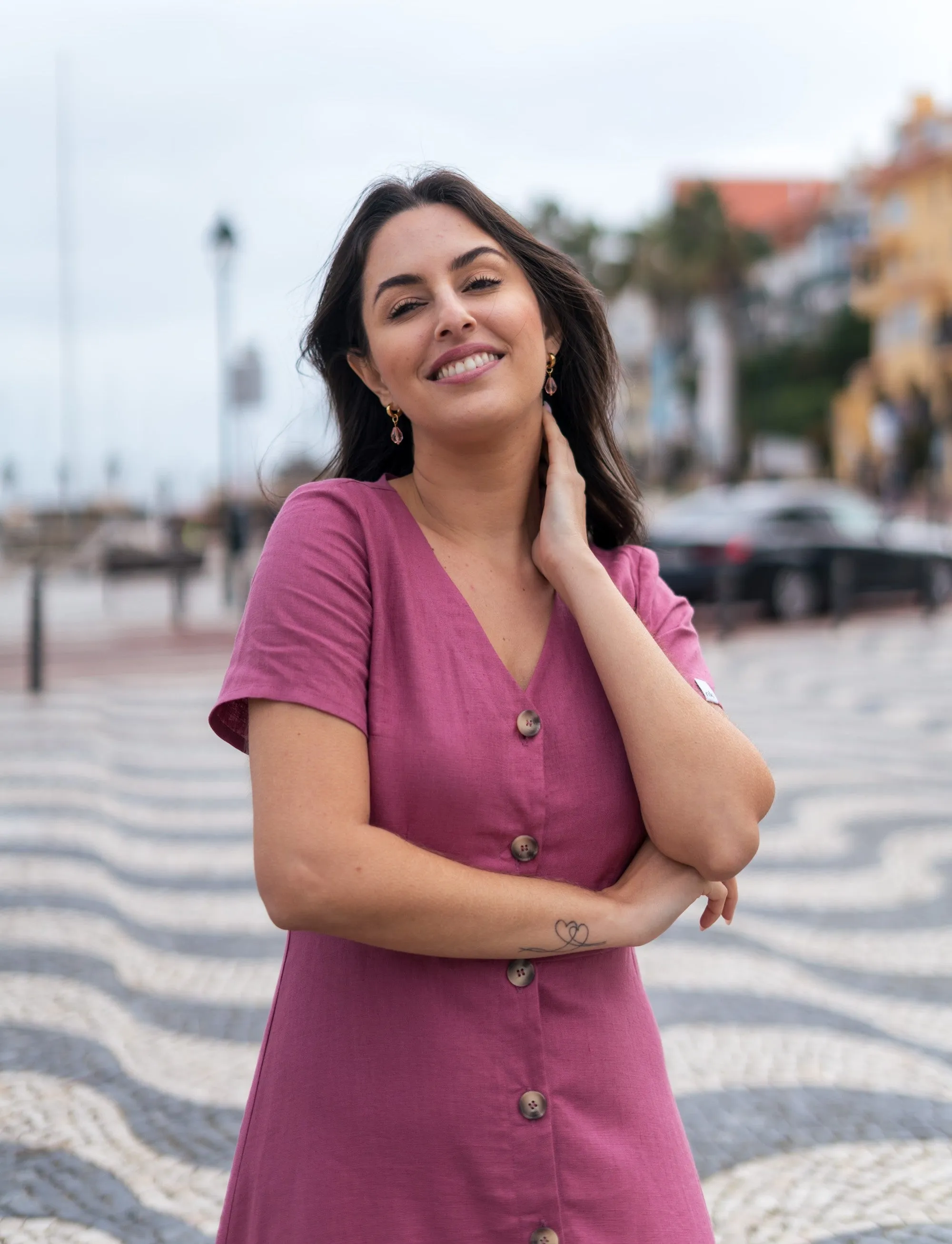 Penelope Dress Mulberry sold by Ivalo.com product image thumbnail 3