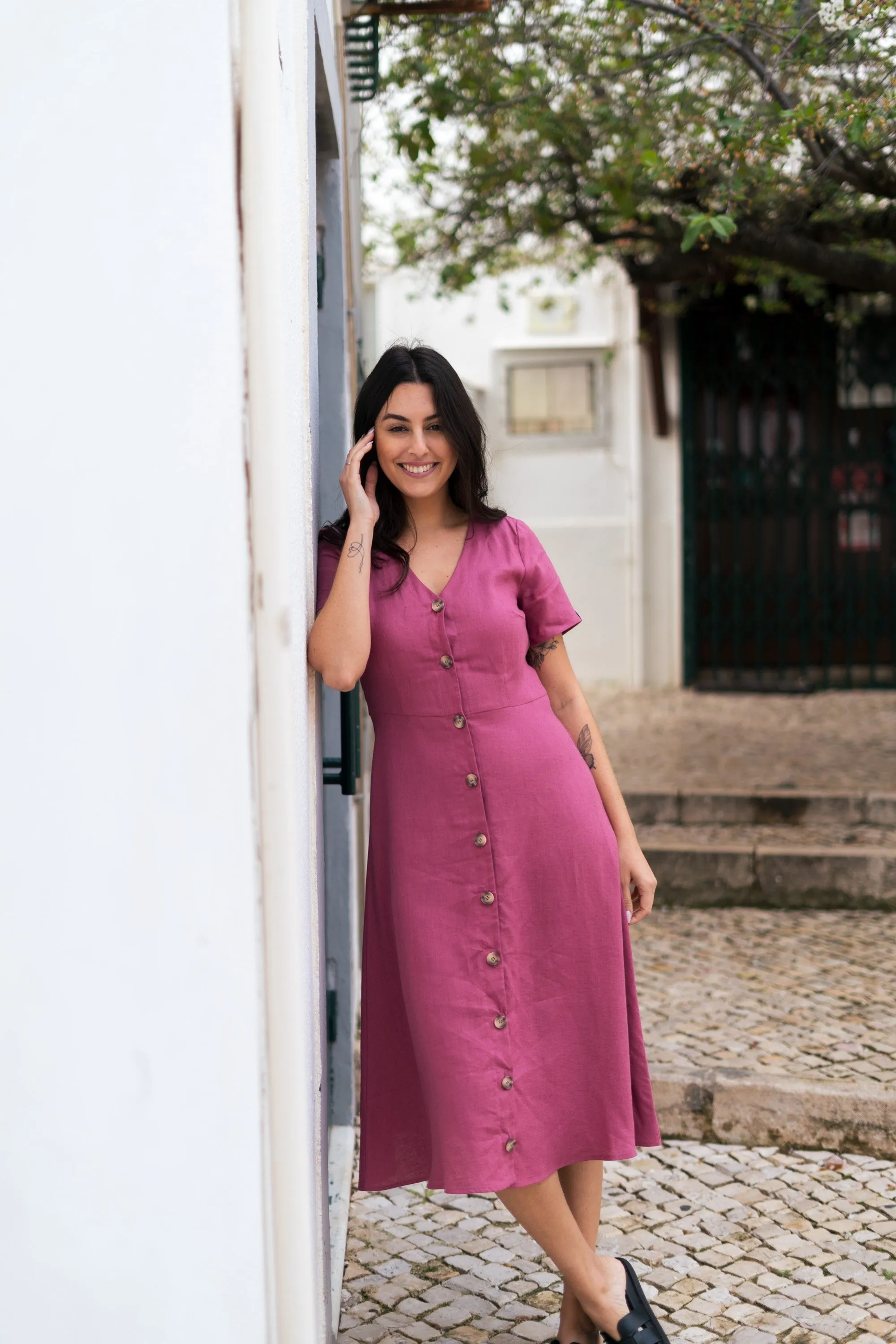 Penelope Dress Mulberry sold by Ivalo.com product image thumbnail 4