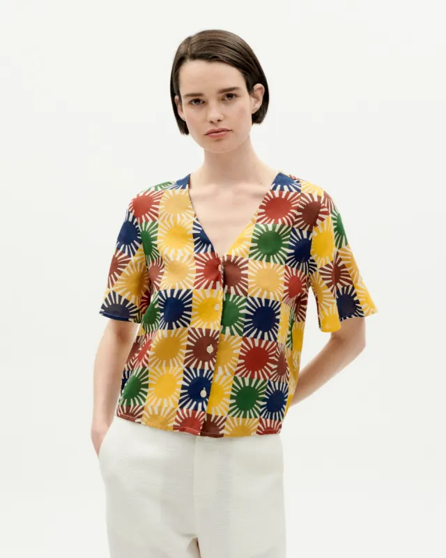 Libelula Blouse Multicolored Sun Grid sold by Ivalo.com